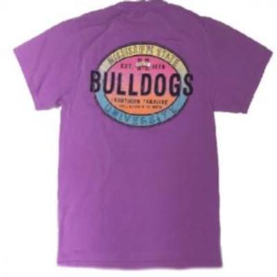 Mississippi State Women's Bulldogs Circle Short Sleeve Tee