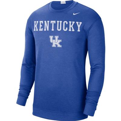 Kentucky Nike Men's Dri-Fit Spotlight Long Sleeve Tee