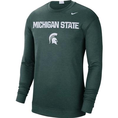 Michigan State Nike Men's Dri-Fit Spotlight Long Sleeve Tee