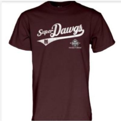 Mississippi State Blue 84 SuperDawgs Short Sleeve Tee
