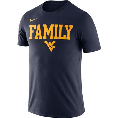 West Virginia Nike Men's Family Tee