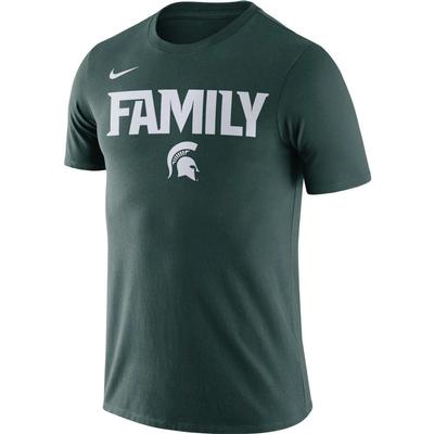 Michigan State Nike Men's Family Tee