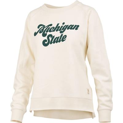 Michigan State Pressbox Shelby Applique Cozy Fleece