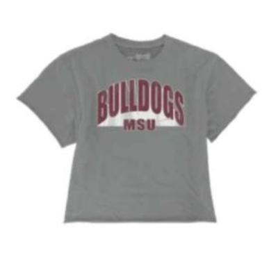 Mississippi State Slub Crop Tee