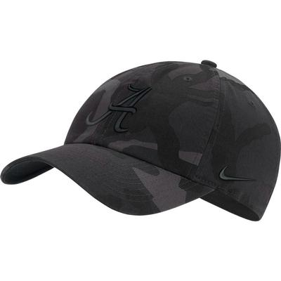 Alabama Nike H86 Black Camo Adjustable Hat