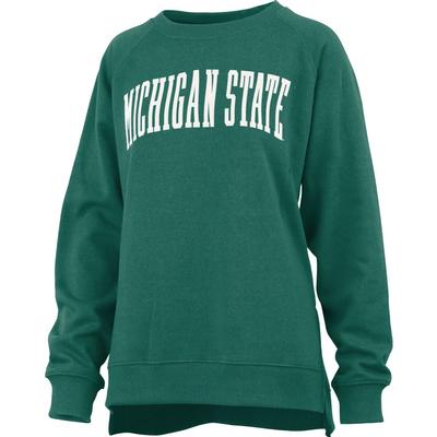 Michigan State Pressbox Coastal Arch Cozy Fleece