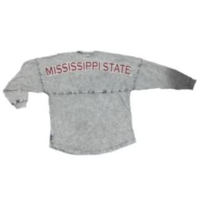 Mississippi State Mineral Long Sleeve Spirit Jersey Tee