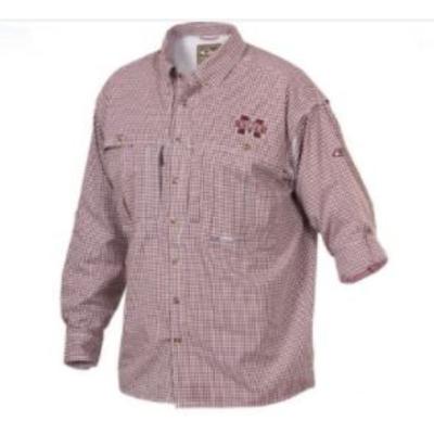 Mississippi State Drake Wingshooter Button Up Shirt 