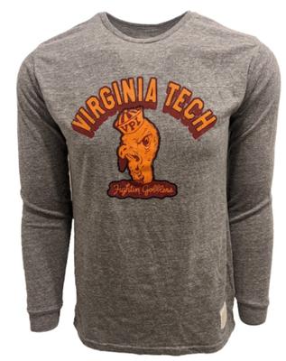 Virginia Tech Retro Brand VPI Gobbler L/S T-Shirt