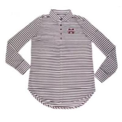 Mississippi State Columbia Jewel Striped Long Sleeve Shirt