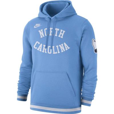 UNC Nike Men's Retro Fleece Hoodie