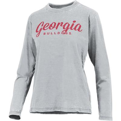 Georgia Pressbox Aleena Vintage Wash Long Sleeve Tee