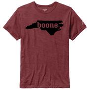  Boone League State Of Nc Short Sleeve Triblend Tee