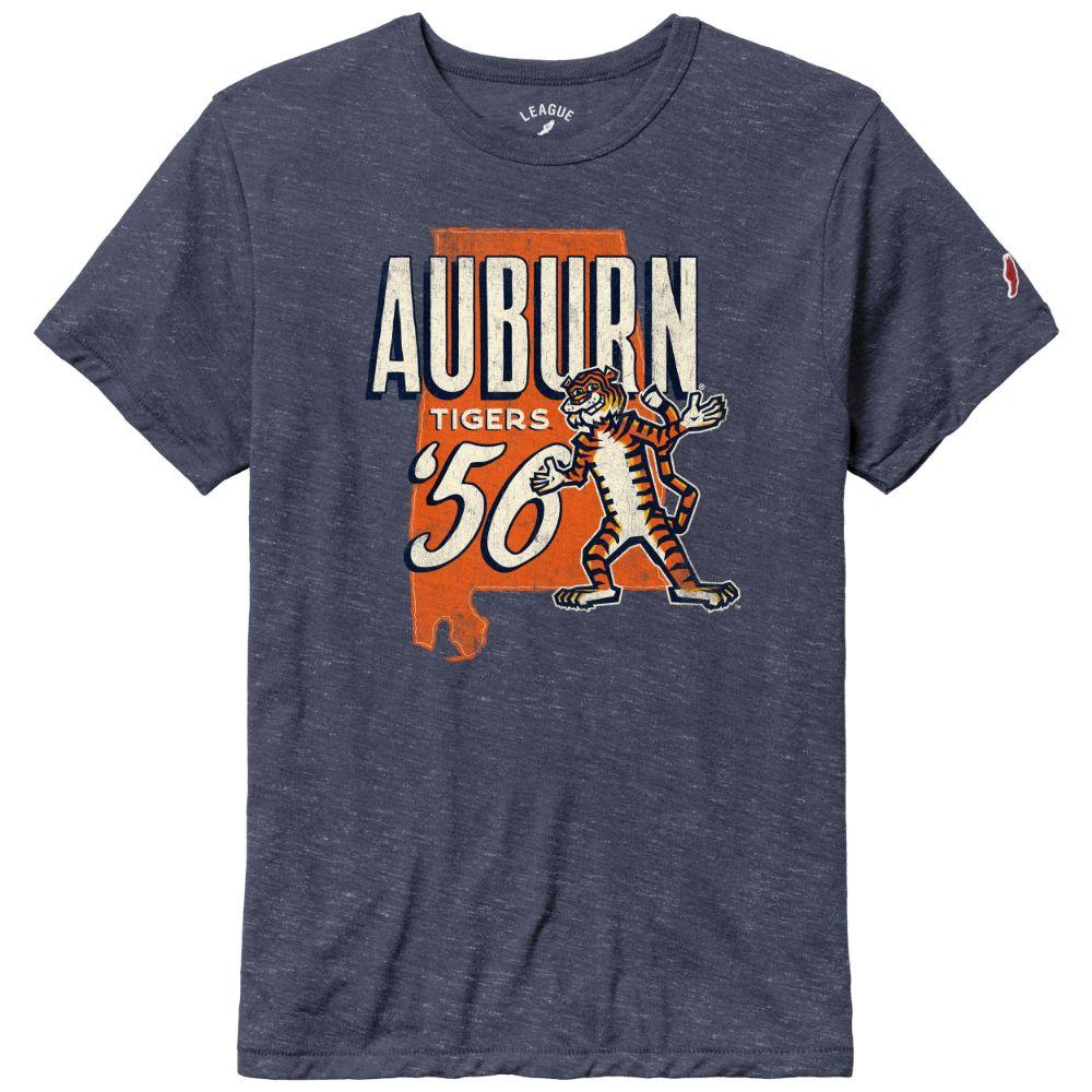  Auburn League Original Aubie State Short Sleeve Tee