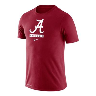 Alabama Nike Men's Dri-Fit Legend Football Short Sleeve Tee