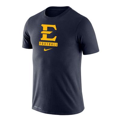 ETSU Nike Men's Dri-Fit Legend Football Short Sleeve Tee