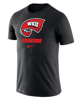 Western Kentucky Nike Men's Dri-Fit Legend Football Short Sleeve Tee