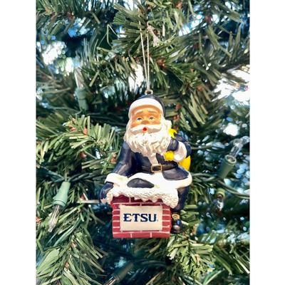ETSU Santa Christmas Ornament