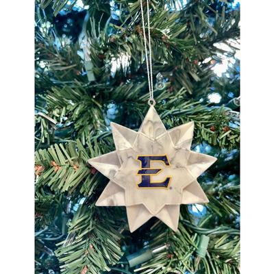 ETSU Star Christmas Ornament