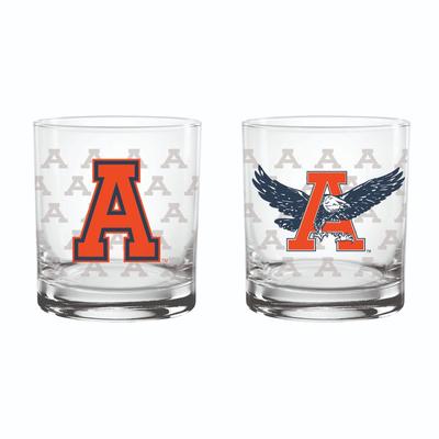 Auburn Vault 14oz Repeat Rocks Glass