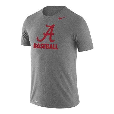 Alabama Nike Men's Dri-Fit Legend Baseball Short Sleeve Tee