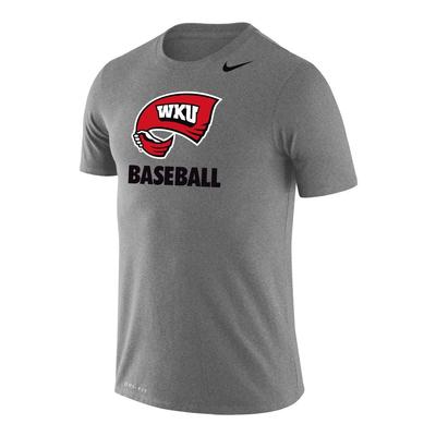 Western Kentucky Nike Men's Dri-Fit Legend Baseball Short Sleeve Tee