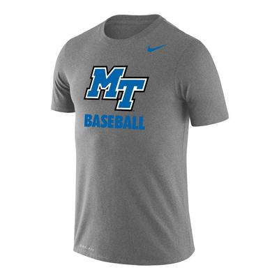 MTSU Nike Men's Dri-Fit Legend Baseball Short Sleeve Tee
