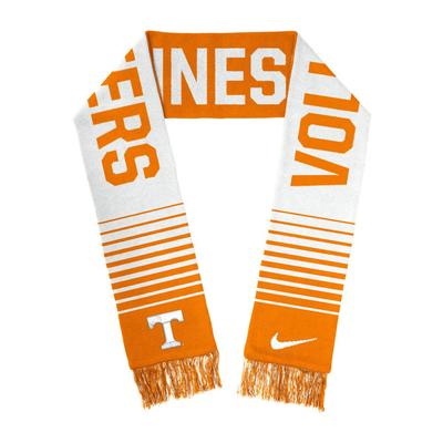 Tennessee Nike Local Verbiage Knit Fringe Scarf