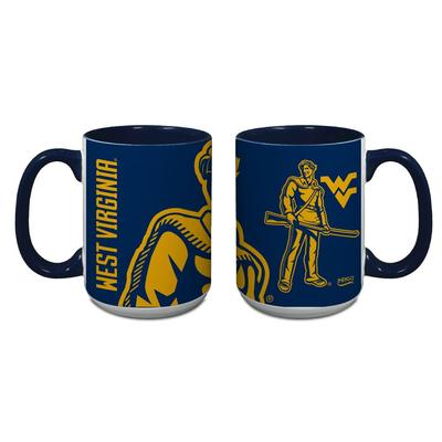 West Virginia 15oz Logo Java Mug