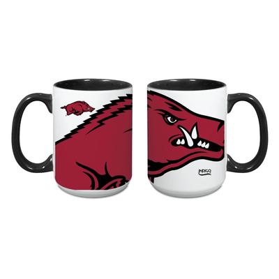 Arkansas 15oz Mascot Logo Java Mug