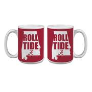  Alabama 15oz Roll Tide Java Mug