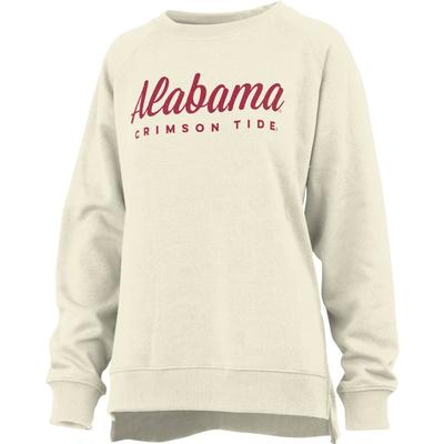 Alabama Pressbox Aleena Cozy Fleece Long Sleeve Crew