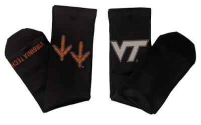 Virginia Tech Strideline Chrome Sock