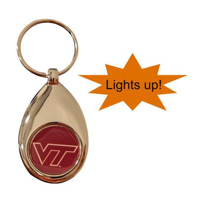 Virginia Tech LED Light Up Keychain