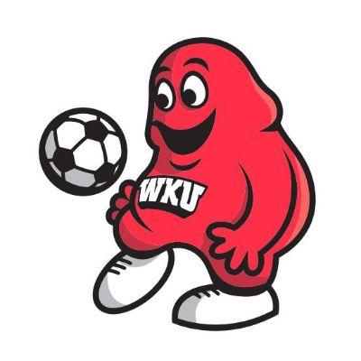 Western Kentucky Big Red Soccer Decal 3in