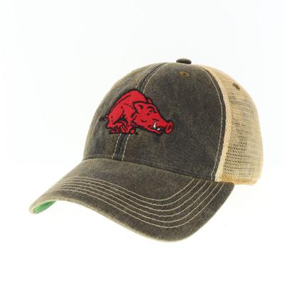 Arkansas Legacy Vault Women's Running Hog Trucker Hat