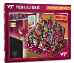 Virginia Tech 500 Piece Purebred Fans Puzzle