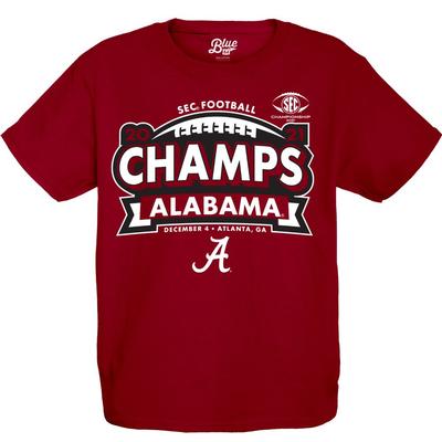 Alabama Crimson Tide YOUTH 2021 SEC Champions Shirt