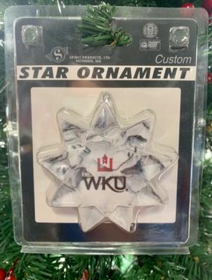 Western Kentucky Holiday Star Ornament