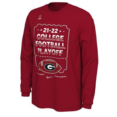 Georgia 2021 Football Playoff Long Sleeve Tee Shirt
