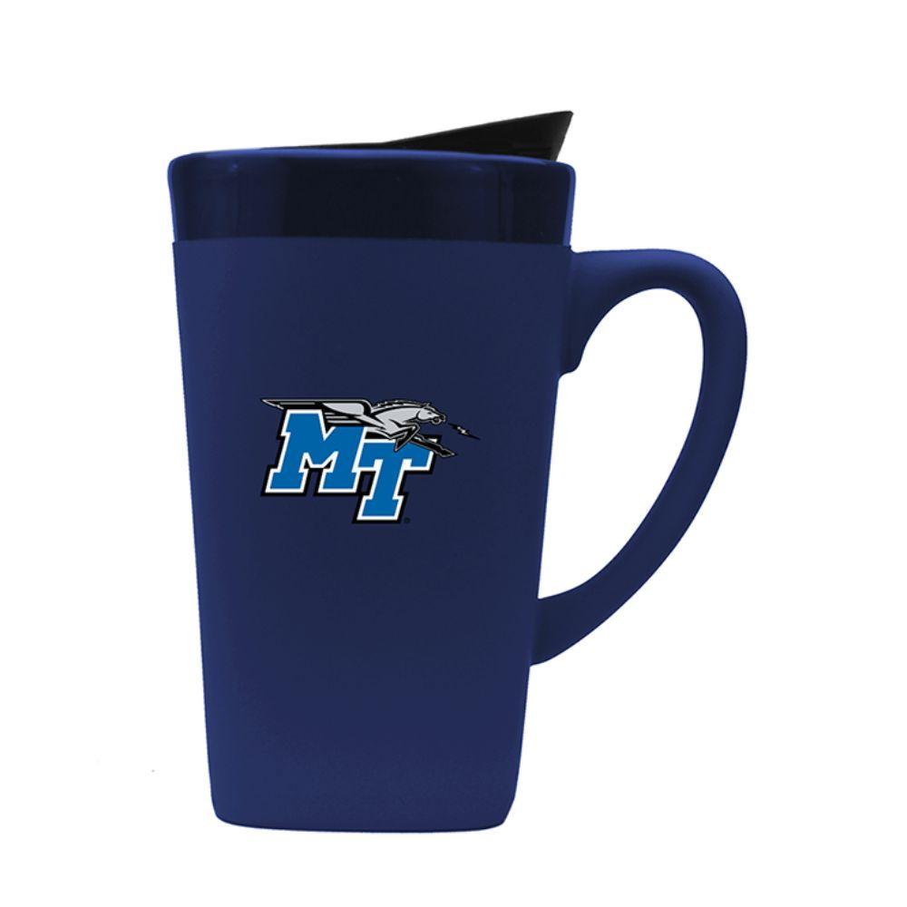  Mtsu 16oz Soft Touch Mug With Lid
