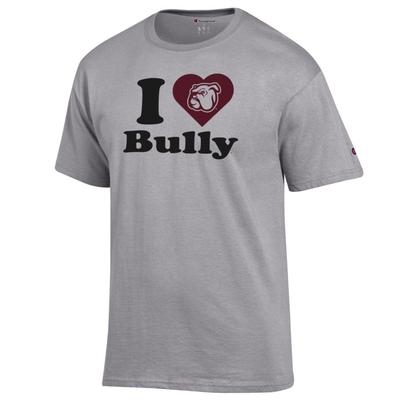 Mississippi State Champion Women's I Love Bully Tee OXFORD