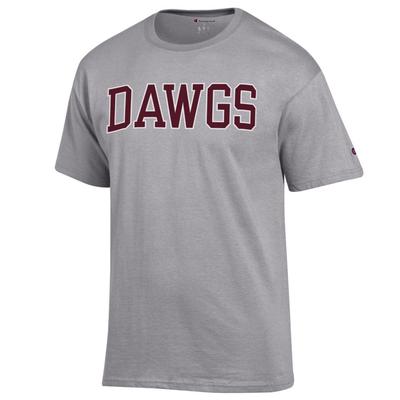 Mississippi State Champion Dawgs Straight Font Tee OXFORD