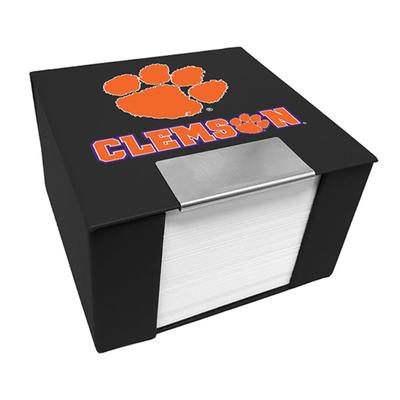 Clemson Memo Cube Holder