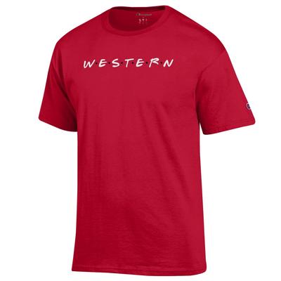 W·E·S·T·E·R·N Champion Women's Short Sleeve Tee