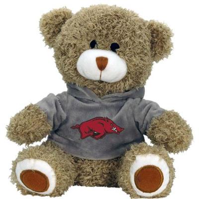 Arkansas Plush 7.5 inch Teddy Bear with a Hoodie