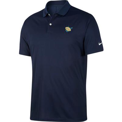 West Virginia Nike Golf Men's State Victory Solid Polo