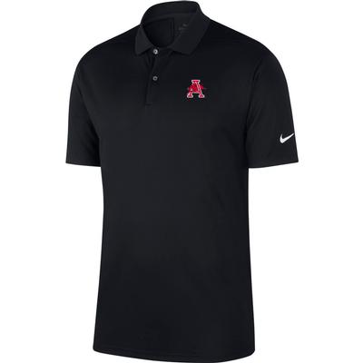 Arkansas Nike Golf Men's Leaping Hog Victory Solid Polo