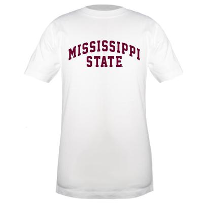 Mississippi State Garb YOUTH Arch Tee WHITE