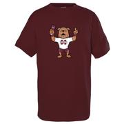  Mississippi State Garb Youth Giant Bully With Bell Tee